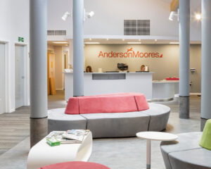 AMVS reception and waiting area