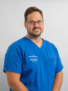 Miguel - portrait on grey background