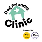 dog friendly clinic logo 2026